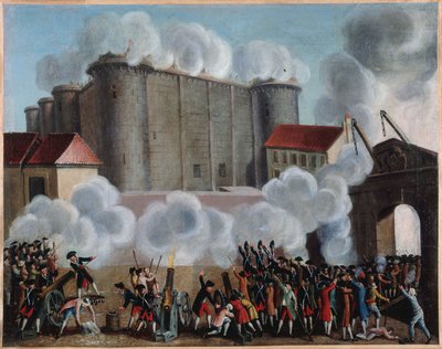 Franska: Bastiljens intagning, 14 juli 1789 (P804) av anonymous 