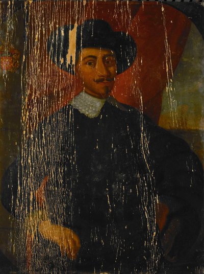Porträtt av Antonio van Diemen, generalguvernör i Nederländska Ostindien av anonymous 