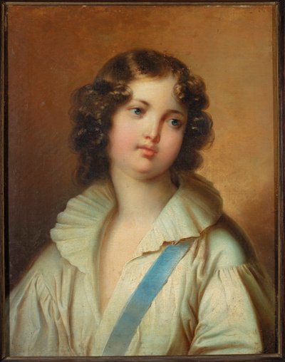 Porträtt av en pojke (Porträtt av prinsen av Reichstadt) av anonymous 