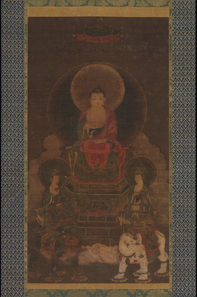Shaka (Shakyamuni) Triad av anonymous 