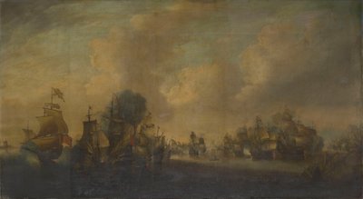Slaget vid Downs, 21 oktober 1639 av anonymous 