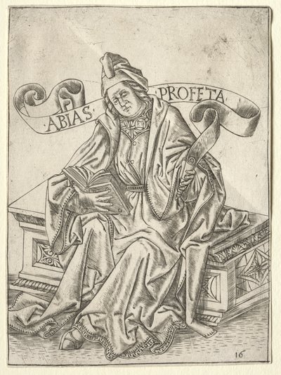 Profeterna: Obadja av attributed to Baccio Baldini