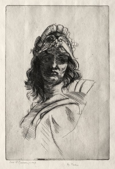 Byst av Bellone av attributed to Claude Bertélémy de Blénod