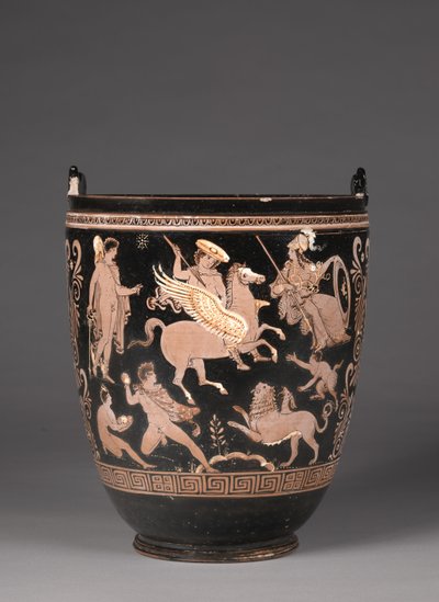 Apulien Situla, ca. 350 f.Kr. av attributed to. Group of the Dublin