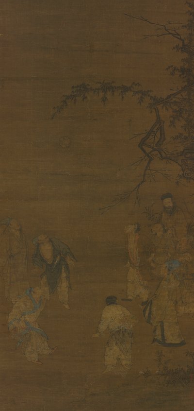 Fotbollsspelarna av attributed to Ma Yuan