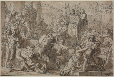 Romerskt ämne av attributed to Philibert Benoît Delarue
