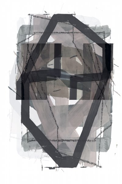 Abstrakta geometriska lager av cartissi