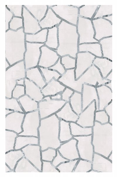 Abstrakt silvermosaik av cartissi