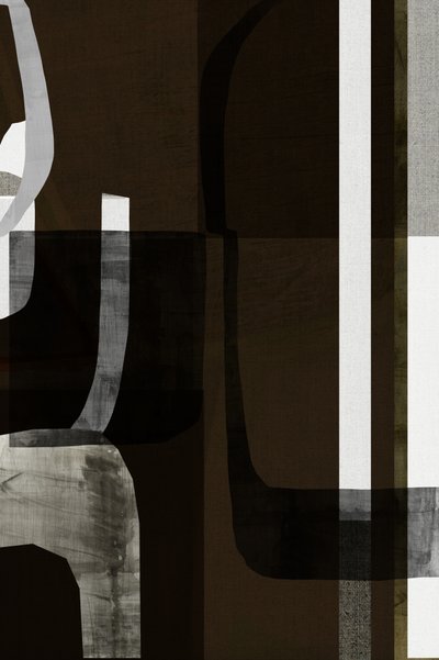 Mörk minimalistisk abstraktion av cartissi