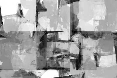 Dynamisk abstrakt gråskalebild av cartissi