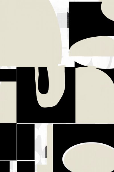 Flytande geometrisk abstraktion av cartissi