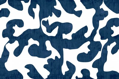 Flytande indigomönster av cartissi