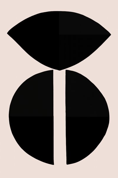 Geometriska svarta former av cartissi
