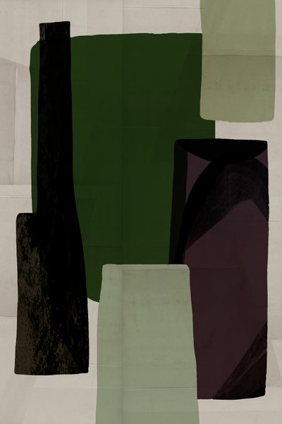 Geometriska färgblock av cartissi