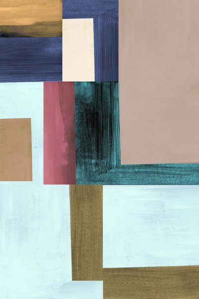 Geometriska färgblock av cartissi