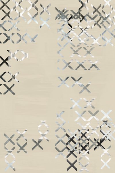 Geometriskt korsmönster av cartissi