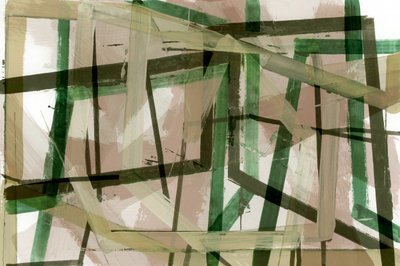 Geometrisk abstrakt konst i flera lager av cartissi