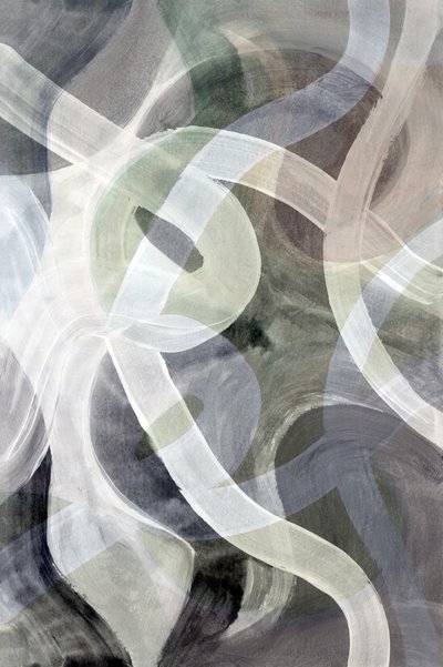 Dämpat abstrakt flöde av cartissi