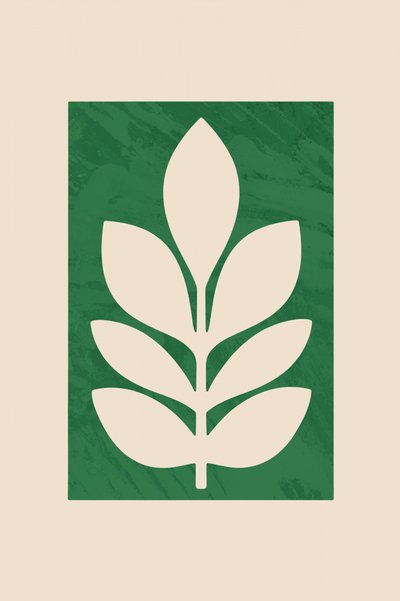 Enkel botanisk stjälk av cartissi