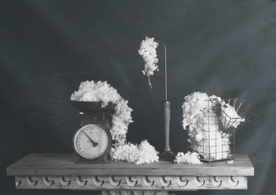 Vintage-stillbild i bomull av chenyi wang