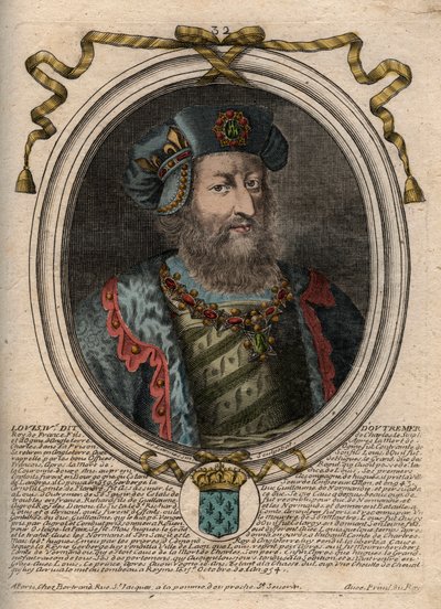 Porträtt av Louis IV d