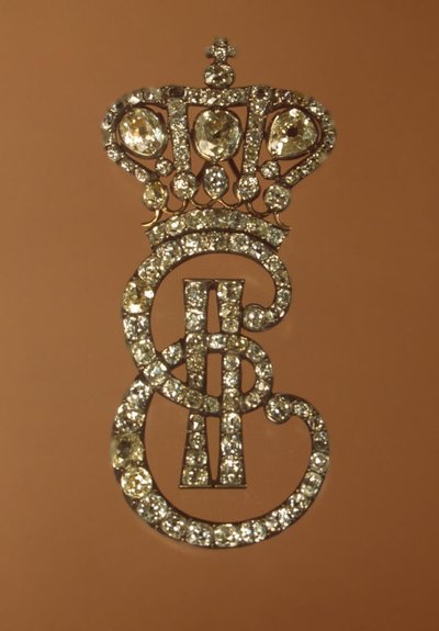 Katarina II:s monogram för hederspigorna, mellan 1775 och 1780 av decorations and medals Orders