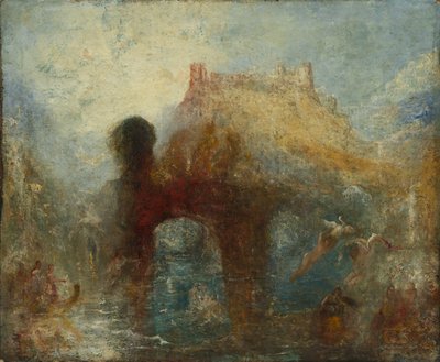 Drottning Mabs grotta av imitator of Joseph Mallord William Turner