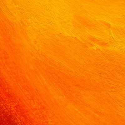 Livfull abstrakt målning i orange av jarotdjunaedi