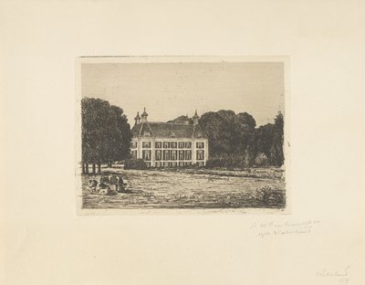 Waterland Estate av jonkheer Barthold Willem Floris van Riemsdijk