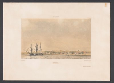 Bonaire Bonaire (titel på objekt) Västindien (serietitel på objekt) Utsikter från Nederländernas Västindien (serietitel) av jonkheer Jacob Eduard van Heemskerck