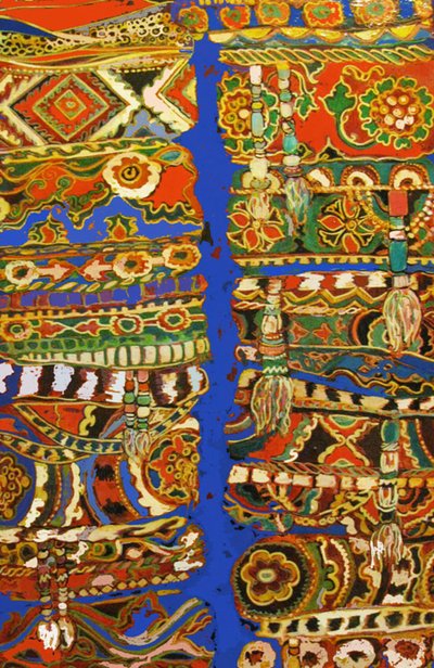 Tribal Hats, 2010 (mixat allt) av linda arthurs