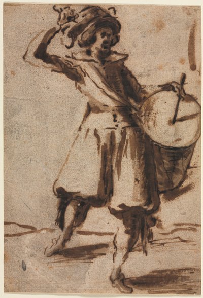 Trummisen av manner of Jacques Callot