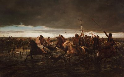 Återkomsten av den indiska raiden av Ángel DELLA Valle
