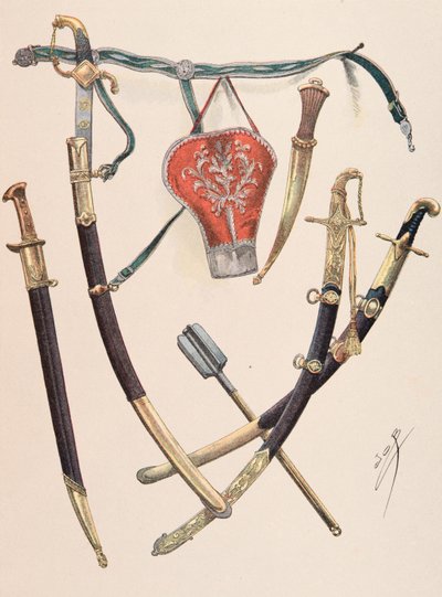 Jacques Marie Gaston Onfroy de Breville dit JOB (1858-1931) - Alltid de franska truppernas outfit: Arms a l