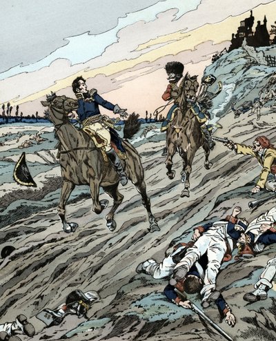 Leopold Hugo ger en drink till en fiende som försöker döda honom av pseudonym for Onfray de Breville Jacques Job
