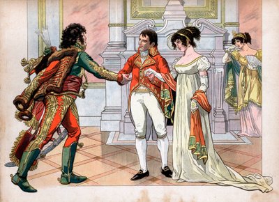 Den förste konsul Napoleon I Bonaparte av pseudonym for Onfray de Breville Job