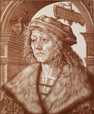 Porträtt av Johannes Paumgartner, 1512 av the Elder Hans Burgkmair
