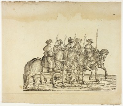 Maximilians triumf av the Elder Hans Burgkmair