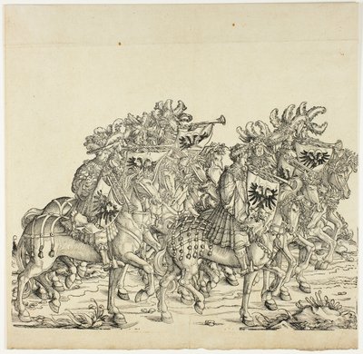 Maximilians triumf av the Elder Hans Burgkmair