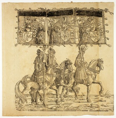 Maximilians triumf av the Elder Hans Burgkmair