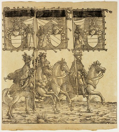 Maximilians triumf av the Elder Hans Burgkmair