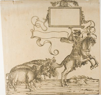 Maximilians triumf av the Elder Hans Burgkmair