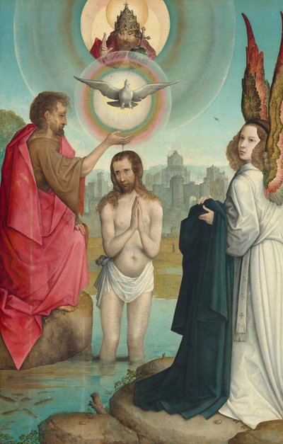 Kristi dop, ca. 15081519. av the Elder Juan de Flandes