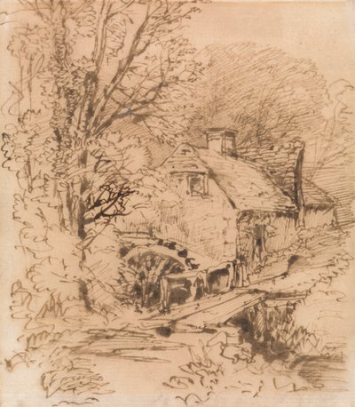 Mill nära Newbury av unknown artist
formerly John Constable