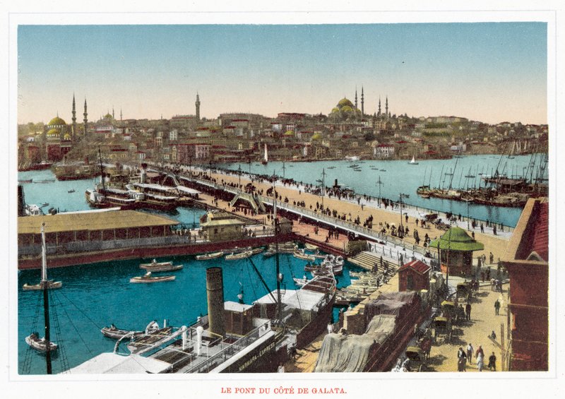 Galata Coast Bridge (färgfoto) av European Photographer