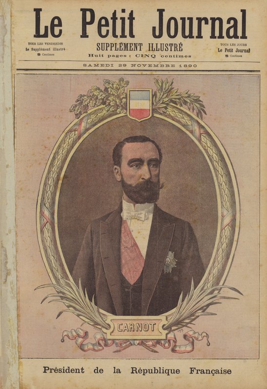 Marie Francois Sadi Carnot, Frankrikes president av French School