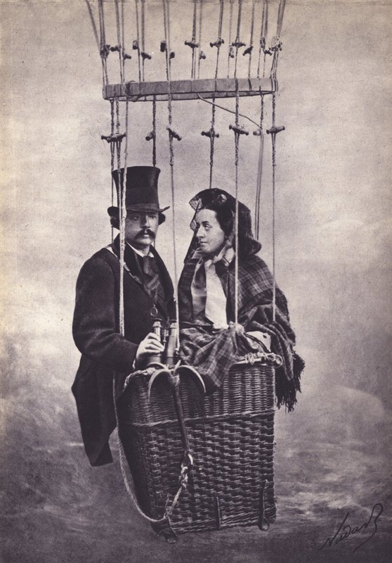 Nadar, fransk fotograf och aeronaut (svartvitt foto) av (1820 1910) (after) Nadar