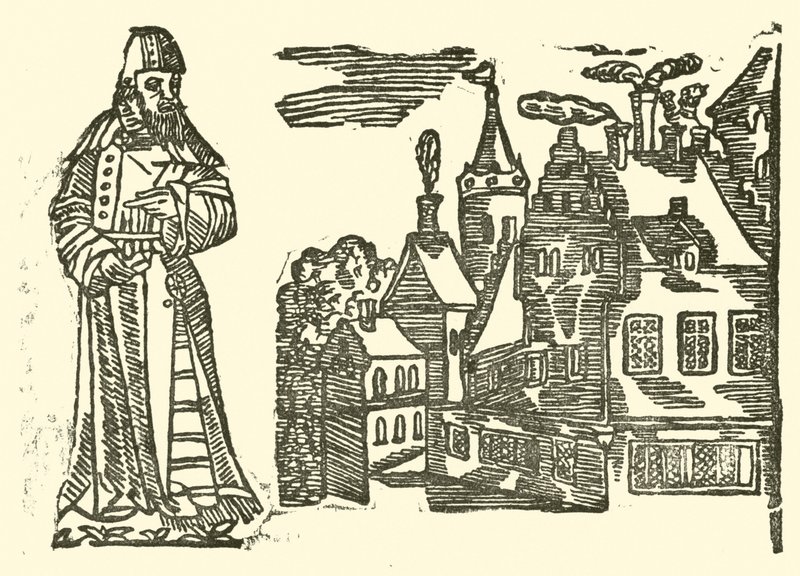 Illustration till The Roxburghe Ballads (träsnitt) av (after) English School