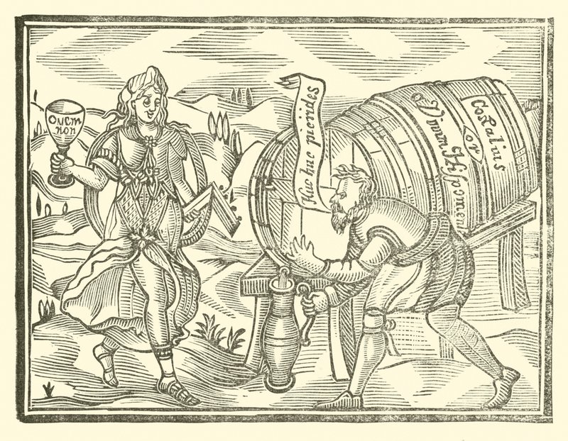 Illustration till The Roxburghe Ballads (träsnitt) av (after) English School