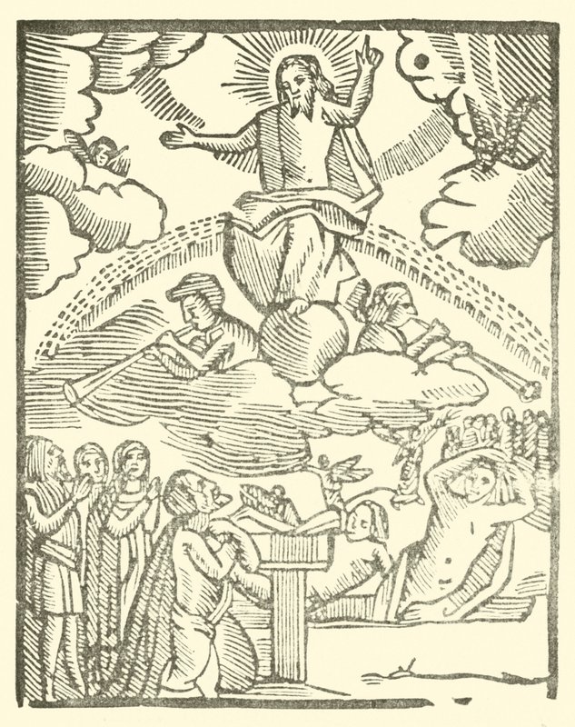 Illustration till The Roxburghe Ballads (träsnitt) av (after) English School